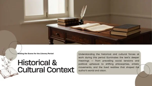Presentation Template - Literary Studies 1