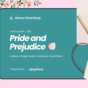 PowerPoint Template - Pride and Prejudice Fiction
