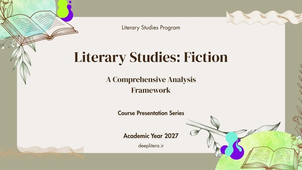 Presentation Template - Literary Studies 2
