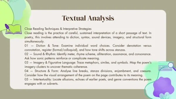 Presentation Template - Literary Studies 2
