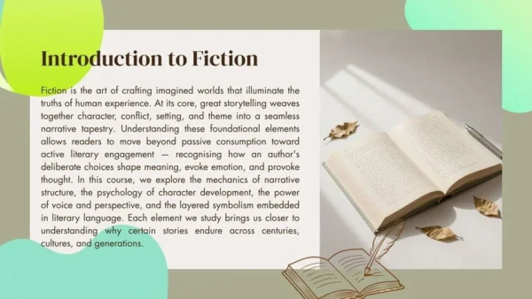 Presentation Template - Literary Studies 2